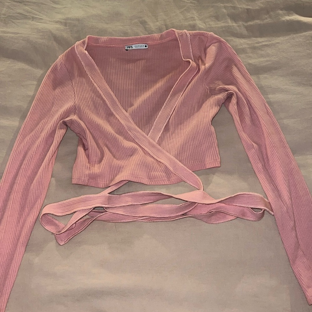Zara Wrap top